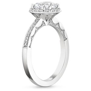 Classic <b>Crystal</b> Silver <b>Ring</b> for Women Stylish Wedding Engagement Anniversary Fashion Jewelry - Product Image 3