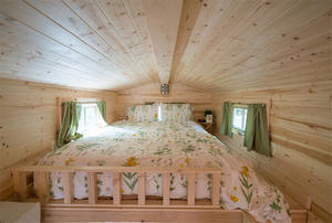 Casas pequeñas de dos pisos <span class=keywords><strong>baratas</strong></span> estándar de EE. UU. Sobre Ruedas listas para enviar construidas por DeepBlue Smarthouse - Product Image 6