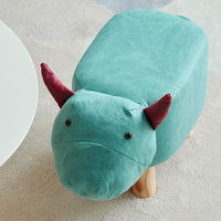 Petit banc créatif pour enfant, tabouret de nain pour enfant, chaise de dessin animé en forme d'animal