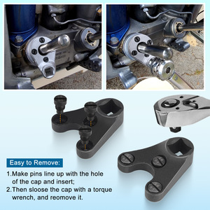 Outer Trim Tilt Pin Wrench <b>Tool</b> Kit For Yamaha Suzuki Johnson Evinrude Metric Alloy Steel <b>Square</b> Jaw Industrial Grade - Product Image 4
