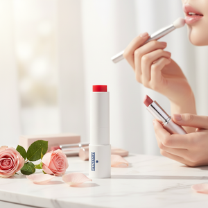 Baume à lèvres Glutanex Lip Glow Balm Scarlet, éclaircissant, blanchissant, longue tenue, illuminateur, concentré, nourrissant, soin intensif. - Product Image 3