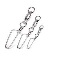 Ensemble de matériel de pêche pivotant de roulement à billes, avec anneau de soudage rapide, boîte d'accessoires de matériel de pêche
