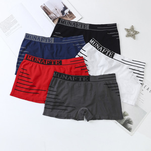<span class=keywords><strong>Calzoncillos</strong></span> Boxer Deportivos para Hombre, Talla Grande, Sin Costuras, Cómodos, Transpirables, de Cintura Media, al por Mayor - Product Image 4