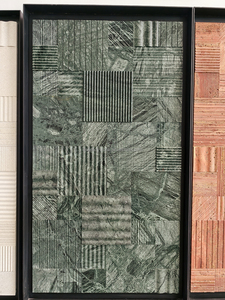Carreaux <span class=keywords><strong>de</strong></span> mosaïque murale en marbre texturé, motif patchwork 3D naturel, décoration aléatoire DIY, finition texturée, art décoratif aléatoire - Product Image 3