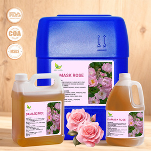 Aceite Esencial de Rosa de Damasco Destilado al Vapor de Primera Calidad, 100% Natural, Rosa Damascena para Aclarar la Piel, Certificado COA MSDS - Product Image 1