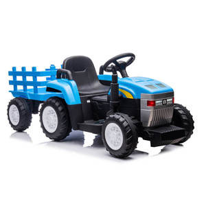 Voiture à pédales sous licence 12V, voiture électrique pour enfants, <span class=keywords><strong>tracteur</strong></span> à pédales pour enfants - Product Image 6