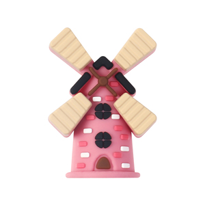 Nouvelles perles focales en silicone 3D (Âne, Cheval, Moulin à vent de <span class=keywords><strong>grange</strong></span>) pour breloques de stylo, cadeaux de fête, accessoires de porte-clés à enfiler - Product Image 5