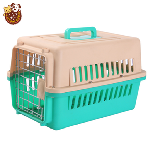 กล่องพลาสติกน้ำหนักเบาสำหรับสุนัขและแมว สำหรับเดินทางนอกบ้าน กล่องใส่สัตว์เลี้ยงแบบพกพา ได้รับการรับรองจากสา<span class=keywords><strong>ยก</strong></span>ารบิน - Product Image 5