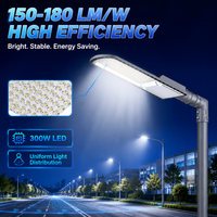 Luminaire LED routier de qualité professionnelle pour entrepreneurs municipaux, 300W, pour autoroute et terminal logistique
