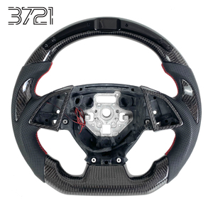 Volant sport en cuir et fibre de carbone avec éclairage LED pour Chevrolet Camaro ZL1 1LE SS RS LS LT, intérieur 2016-2024 - Product Image 1
