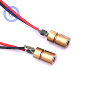 Dispositif d'alignement Laser, 1mw 5mw 3-5v 650nm, petit Laser rouge, focalisable