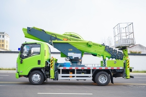 7 Sections Boom 38m Aerial Working Platform Truck with 360-Degree Manlift Rotating Aluminum Working Bucket - Product Image 5