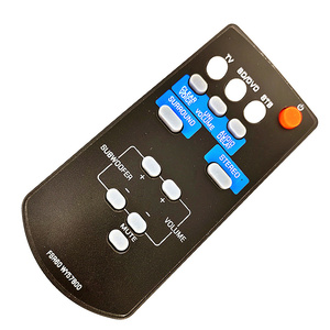 FSR60 WY57800 Reemplazo de control remoto para <span class=keywords><strong>barra</strong></span> de <span class=keywords><strong>sonido</strong></span> <span class=keywords><strong>Yamaha</strong></span>, <span class=keywords><strong>barra</strong></span> de <span class=keywords><strong>sonido</strong></span>, 2, 1, 2, 1, 2, 2, 2, 2, 2, 3, 3, 3, 2, 3 - Product Image 1