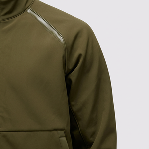 Unisex Fleece <b>Zip</b>-<b>Up</b> Track <b>Jacket</b> Solid Color Custom Collar Breathable Waterproof Windproof Down-Filled High Street Casual - Product Image 4