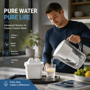 Cartucho de Filtro de Agua para Cocina, Repuesto de Cartucho Purificador de Agua Potable con Carbón Activado - Product Image 1