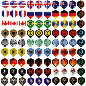 Plumes de fléchettes les plus vendues, design/logo personnalisé, plumes de fléchettes en plumes laser - Product Image 1