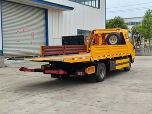 Promotion : Camion <span class=keywords><strong>de</strong></span> remorquage à plateau plat JAC 4x2, Camion <span class=keywords><strong>de</strong></span> remorquage à plateau inclinable hydraulique pour le sauvetage routier urbain et le transport <span class=keywords><strong>de</strong></span> mini-excavatrices - Product Image 6