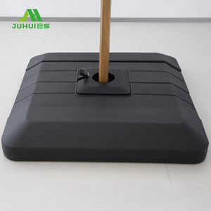 Base per Ombrellone da Giardino in Acciaio Moderno, Impermeabile e Resistente all'Acqua e alla Sabbia, per Arredamento Esterno e Spiaggia - Product Image 1