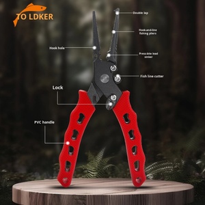 Customizable OEM <b>Long</b> Nose Lure Pliers Stainless Steel Anti-<b>Slip</b> and Anti-Rust Manufacturer Stock Fish Control Tool Metric - Product Image 2