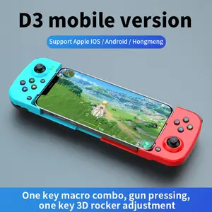 Wireless BT 5.0 Game Controller For Mobile Phone Android IOS Gamepad Joystick Retractable Controller For PUBG PS4 Switch PC