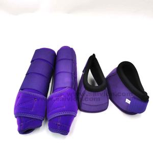 Набор медицинских спортивных ботинок для верховой езды и ботинок без поворота ярко-розовый - Product Image 2