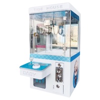 Machine de jeu d'arcade de petits bonbons à pièces pas cher Mini peluche cadeau griffe de grue pour les enfants