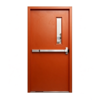 Poignée de panique à barre poussoir en acier inoxydable, résistante au feu 3 heures, pour porte simple, matériel de verrouillage pour salle de bain et cuisine, garantie 5 ans