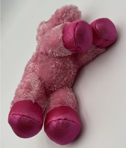 Peluche Licorne Rose Personnalisée Ultra Douce avec Rembourrage en Coton PP, Anti-Stress et Finition Lavée - Product Image 3
