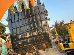 Excavadora de orugas Hyundai 210W-9 usada 20-22 toneladas excavadora de construcción hidráulica original de Corea de segunda mano para la venta - Product Image 6