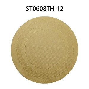 Nouveau Set de Table Classique en PVC Tressé Écologique, Imperméable et Lavable, pour Cuisine, Sous-Verre, Tapis de Bol, Tapis de Table à Manger, Anti-Brûlure - Product Image 4