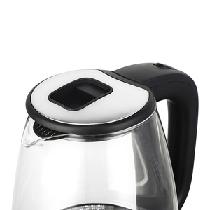 नया डिजाइन 1.8l 1500w काले उच्च बोरोसिलिकेट ग्लास इलेक्ट्रिक केटल - Product Image 5