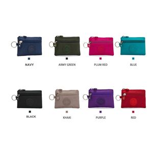 Wholesale Cute Mini Card Holder Coin <b>Wallet</b> Custom <b>Small</b> Bag Waterproof Oxford Fabric Keychain Purse for Promotional Backpacks - Product Image 6