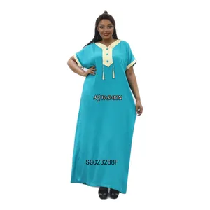 Африканские платья caftan Макси стандартные с коротким рукавом takchita марокканские caftan Dera