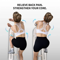 Appareil d'exercice pour la taille Flexihome Home Durable ABS - Blanc, étanche et portable, outil d'entraînement quotidien