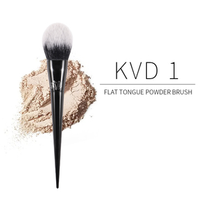 Brocha de Maquillaje Plana KVD1, 11 Piezas, Serie <span class=keywords><strong>Kat</strong></span> <span class=keywords><strong>Von</strong></span> D, Vegana, para Principiantes, Venta al por Mayor de Fábrica, Oferta Especial - Product Image 2