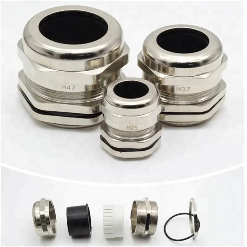 M16*1.5 SUS304 / 316 Stainless Steel Cable Gland