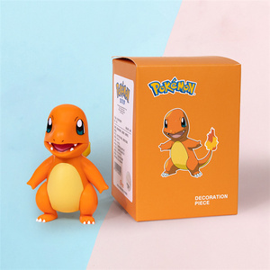 ฟิกเกอร์ตัวการ์ตูน Pika-chu squirptle bultle basaur Charmander Psyduck ของแท้สำหรับเด็ก - Product Image 6