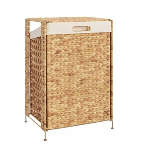 New Arrival Vietnam Natural Rattan <b>Storage</b> <b>Basket</b> <b>Rectangle</b> With Handles Rustic Laundry <b>Storage</b> Wholesale From Vietnam - Product Image 1