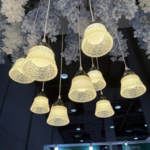 Lustre de mariage illuminé à 10 têtes, décoration de fête, ambiance <span class=keywords><strong>Oscar</strong></span>, salle de mariage, acrylique - Product Image 6