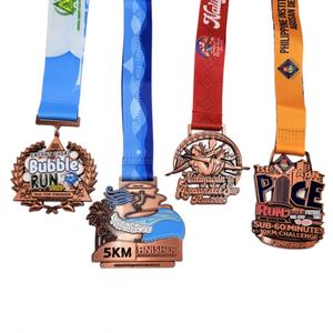 Conception de logo 3D 2D, créez vos propres médailles en métal moulé sous pression, 3 pouces, médailles de 1ère place, médailles de récompense sportive - Product Image 4