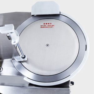 Machine à trancher la viande congelée semi-automatique à lame de 220 mm, machine à trancher le bacon, le jambon et la viande de 13 pouces - Product Image 2