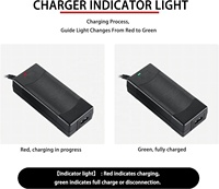 Chargeur de batterie pour trottinette électrique 36V 42V 2A avec chargeur M365 pour batterie lithium-ion 36V
