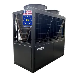 20kW bis kW hoher COP hoher Wirkungsgrad mit LCD-Digital regler Wärmepumpe Gewerblicher Wechsel richter Schwimmbad Wärmepumpe
