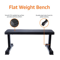 Banc de musculation multifonctionnel pour entraînement avec haltères, levée de poids, sit-ups, salle de sport à domicile, en métal, robuste, unisexe
