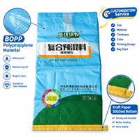 Sacs tissés en PP laminés BOPP, impression personnalisée, emballage pour aliments pour animaux, chiens et chats, 15kg 20kg 25kg 50kg, directement de l'usine