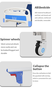 Прямо с завода руководство по продажам 1 кривошипная Больничная койка <span class=keywords><strong>CE</strong></span> ISO проверенная медицинская койка производство - Product Image 6