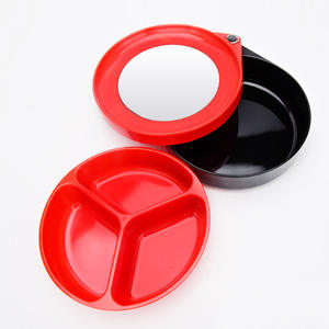 Caja de Pesca Magnética Premium 190 con Tres Compartimentos, Color Negro y Rojo, Material ABS, Multifuncional, 190 mm - Product Image 2