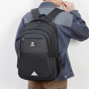 Waterproof Large-Capacity Casual Baptop <b>Backpack</b> for Men Simple College <b>Student</b> Business Polyester Lining <b>Backpack</b> - Product Image 6