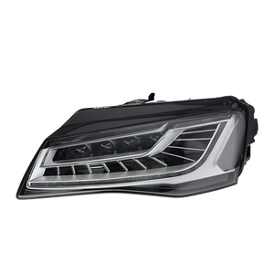 For 12V A8 11-13 Headlight Assembly Modification Old to New Model <b>LED</b> Daytime Running <b>Light</b> Flowing Turn Signal Lens 12v <b>LED</b> Hea - Product Image 3