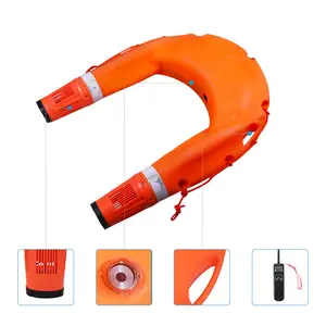 Su kurtarma uçan kanat otomatik u-şekilli Lifebuoy zeship yangın akıllı Robot